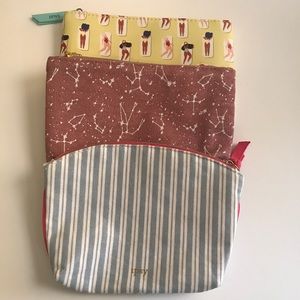 Ipsy Make Up Bags Lot of 3